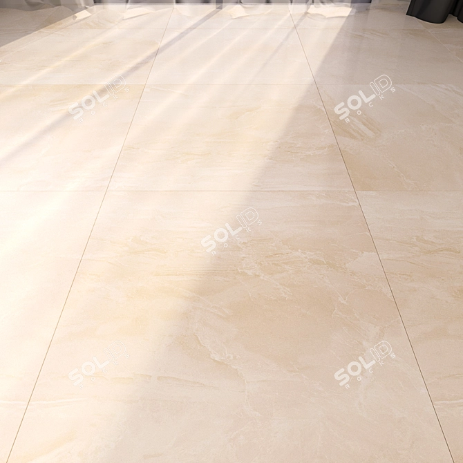 Luxury Marble Floor Tiles 224 3D model image 1