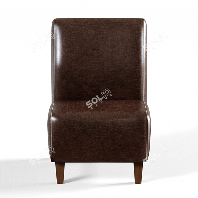 Elegant OM Satoris Chair 3D model image 2