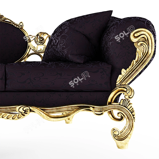 Elegant MonaLisa Sofa - Classic Design 3D model image 2