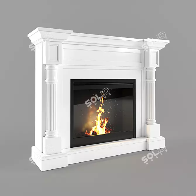 Cozy Ambiance Made Easy: Dimplex Winston 3D model image 1