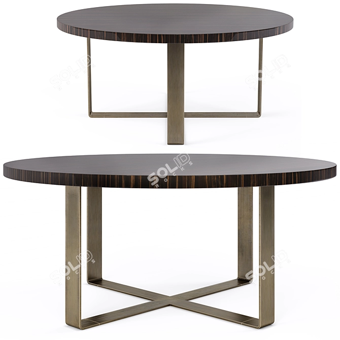 Elegant Pierre Table: The Perfect Addition 3D model image 1