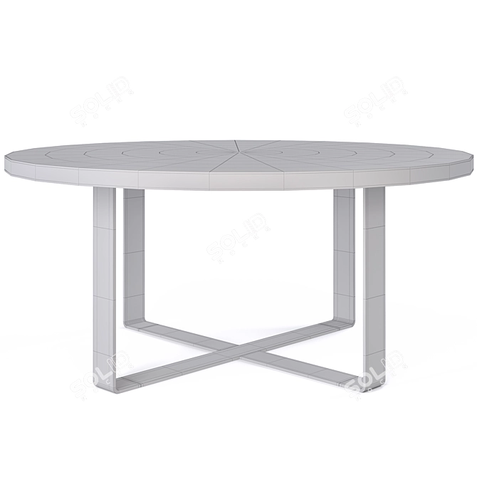 Elegant Pierre Table: The Perfect Addition 3D model image 2