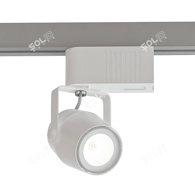 Illuminate Your Space: Juno LED Track Lighting 3D model image 1
