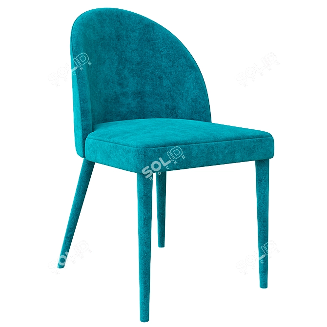 Cleo Chair: Sleek and Stylish 3D model image 1