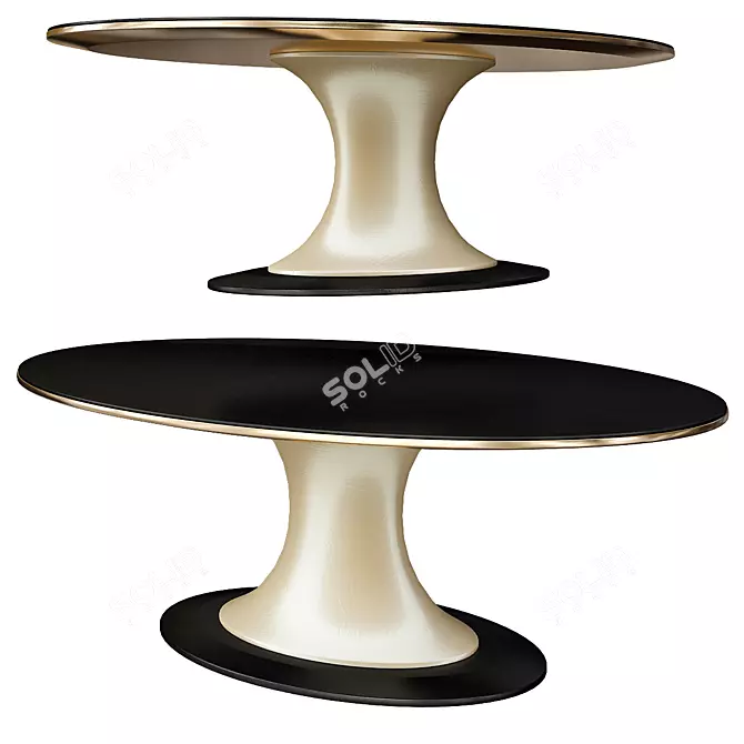Elegant Italian Furniture: Salda Arredamenti 3D model image 1