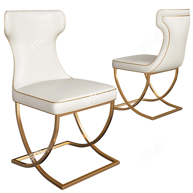 Classic Leather Wallet by Gilbert Baxter 3D model image 1