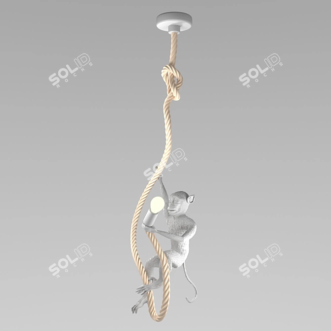 Inodesign Monkey 42.9993: Loft Pendant Lamp 3D model image 1