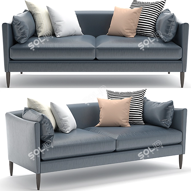 Modern Studio McGee Sofa: Stylish & Comfortable 3D model image 1