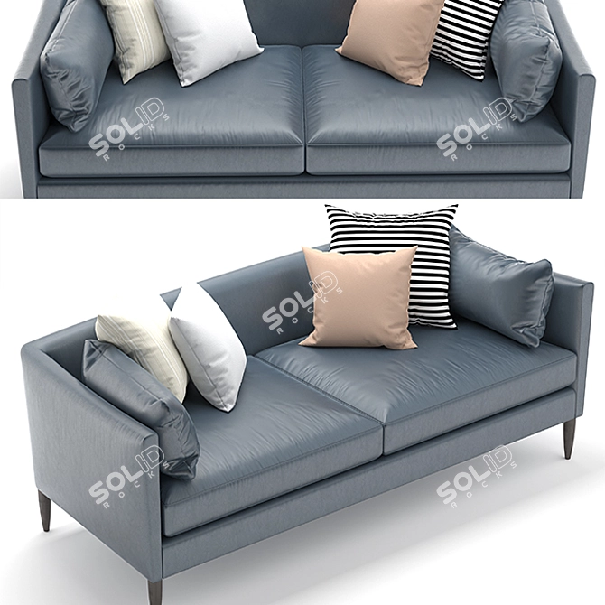 Modern Studio McGee Sofa: Stylish & Comfortable 3D model image 2