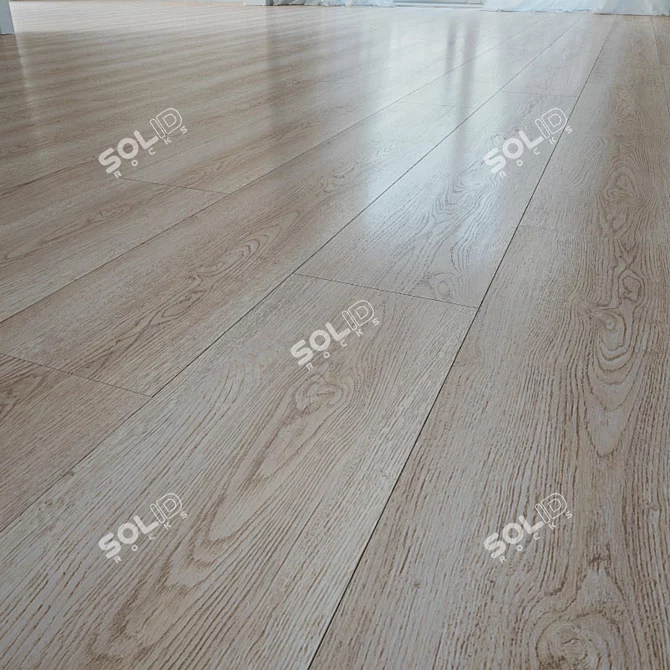 Arlington Oak Floor: High-Quality, Ready-to-Install 3D model image 1