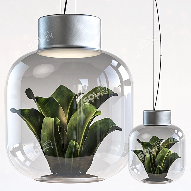 3D Plant Light: Design & Modeling 3D model image 1