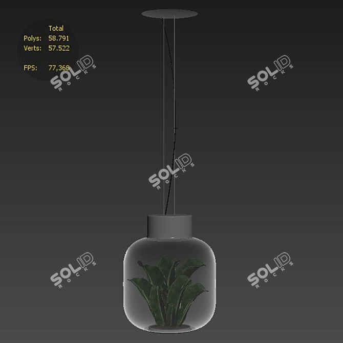 3D Plant Light: Design & Modeling 3D model image 3