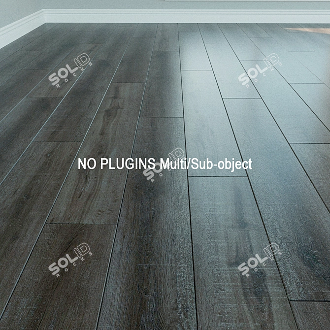WINEO Laminate Parquet: Natural Wood Finishes 3D model image 1