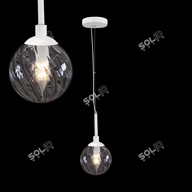 Stellare P 2478/1: Sleek & Stylish Suspension 3D model image 1