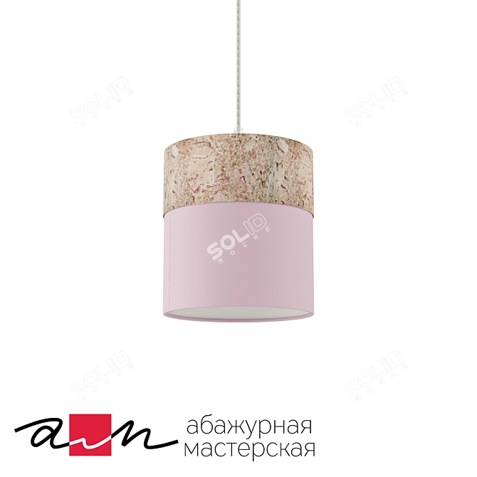 Lisbon Hanging Lamp - Elegant and Versatile 3D model image 1