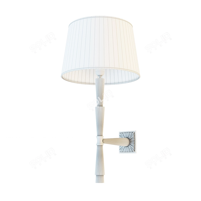 Delisle Papyrus Sconce Ref13606D 3D model image 2