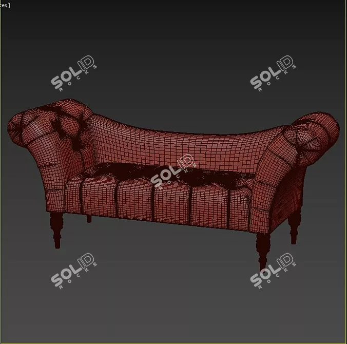 Cozy Comfy Couch 3D model image 3