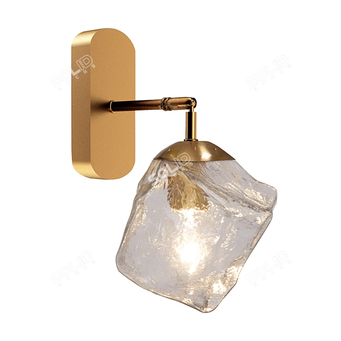 Stellare W 2479/1 Sconce: Elegant Illumination 3D model image 1