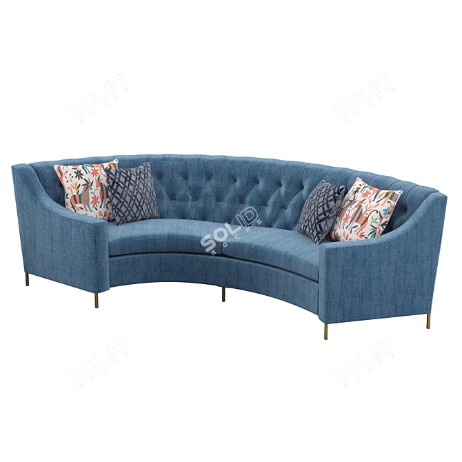 Comfort Supreme: Premium Sofa for Your Ultimate Relaxation 3D model image 2