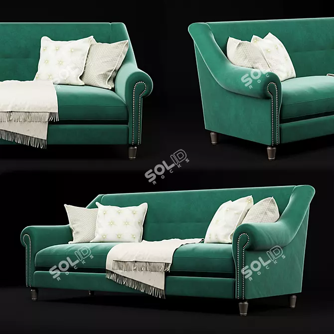 Fortune II Sofa Tecni Nova 1741 3D model image 1