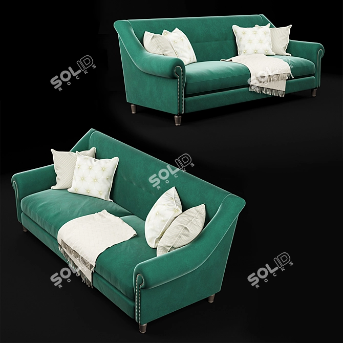 Fortune II Sofa Tecni Nova 1741 3D model image 2