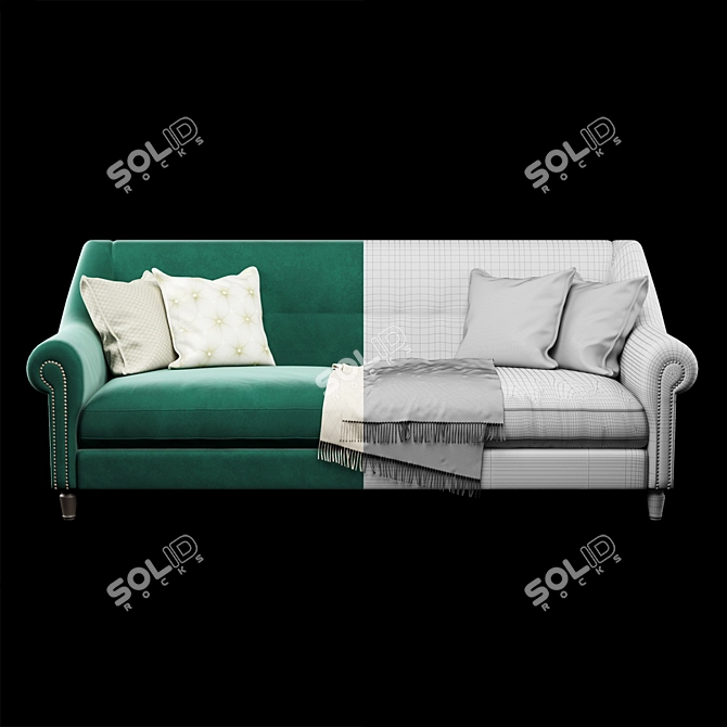 Fortune II Sofa Tecni Nova 1741 3D model image 3