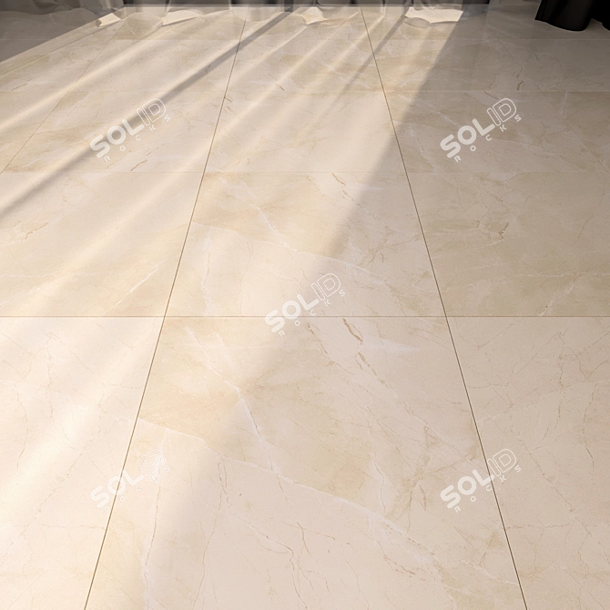 Elegant Marble Floor Collection 3D model image 1