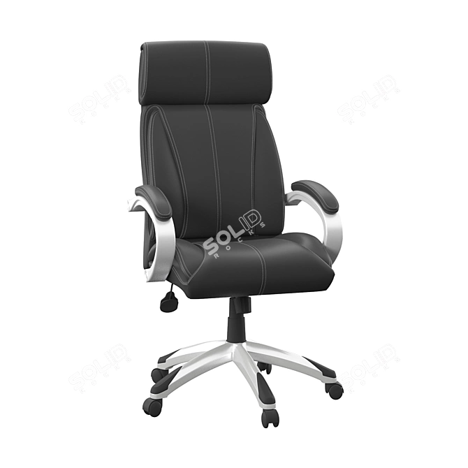 ErgoFlex Office Chair 3D model image 2