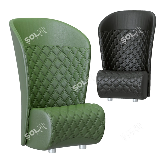 KASTEL KOCCOLA TOP Chair: Sleek Design & Premium Comfort 3D model image 1