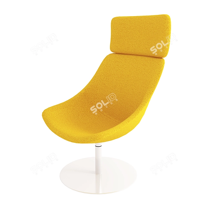 Modern and Stylish Lapalma AUKI Chair 3D model image 2