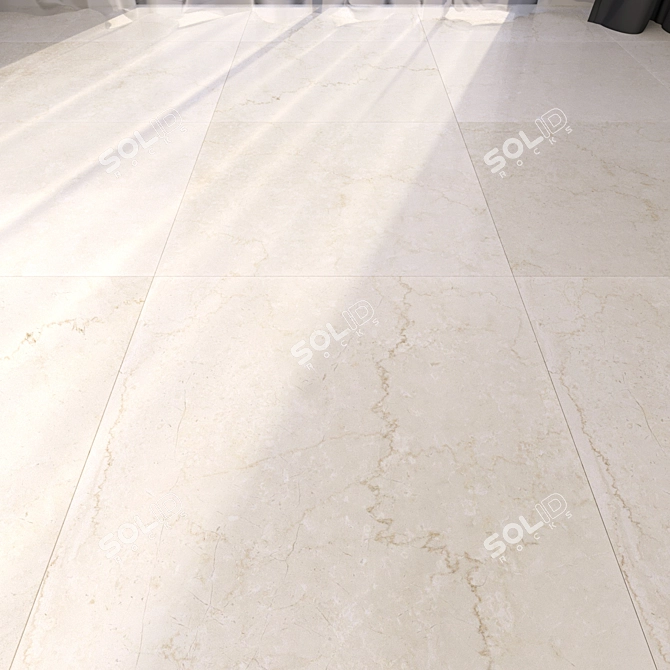 Luxury Marble Floor Tiles 3D model image 1