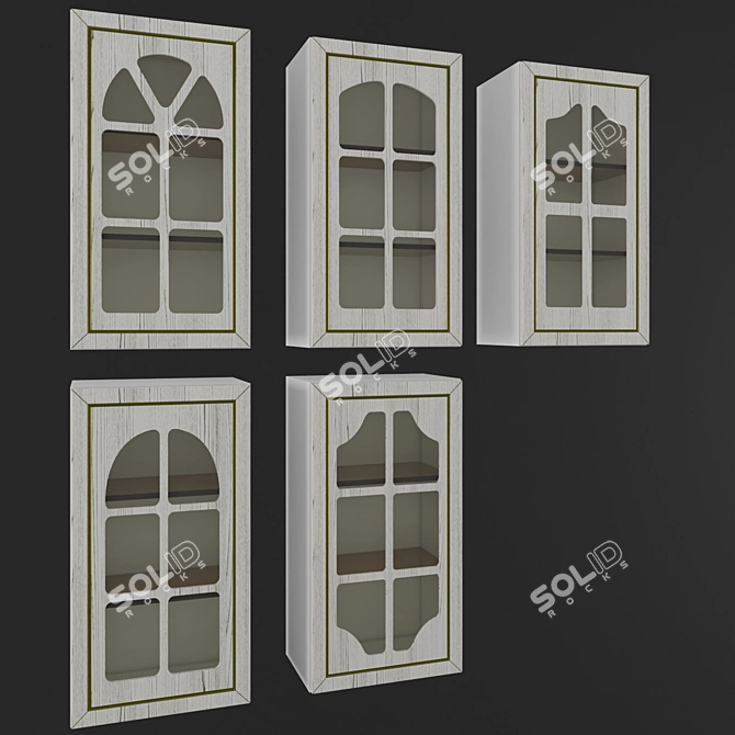 Sleek Cabinet Door - Modern Design 3D model image 2