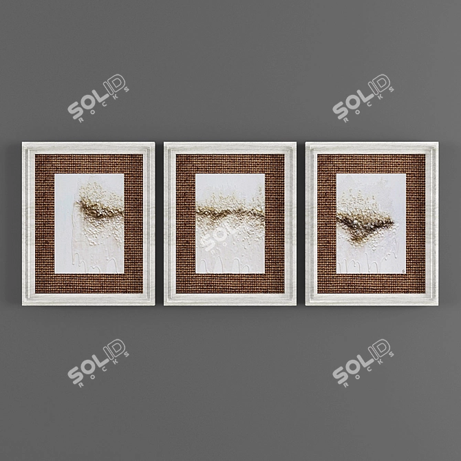 Contemporary Art Collection 3D model image 1