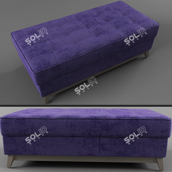 Luxury Banquette Seating: Modern Design 3D model image 1