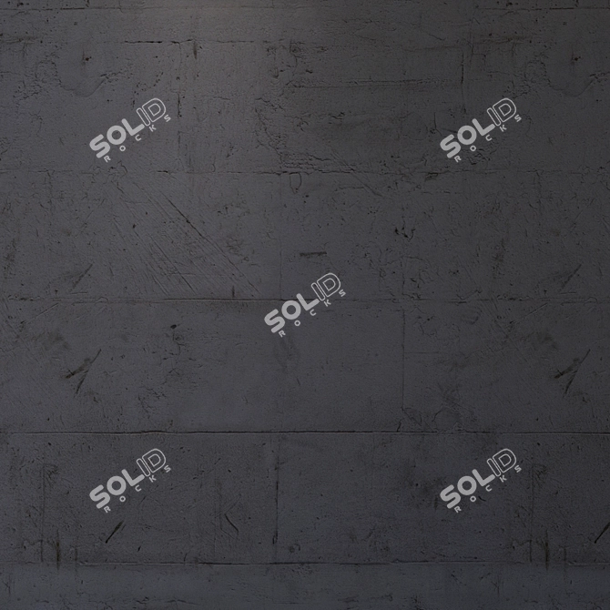 High Resolution Seamless Concrete Wall Texture 3D model image 3