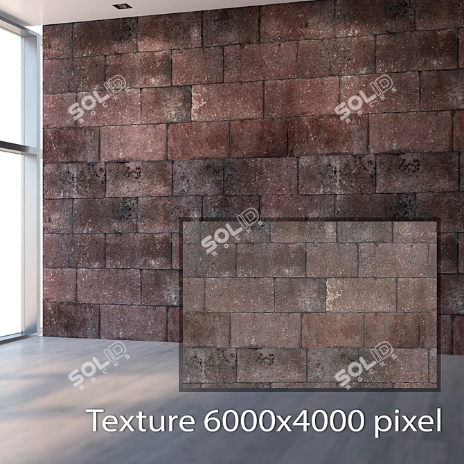 Seamless Stone Texture 803 3D model image 3