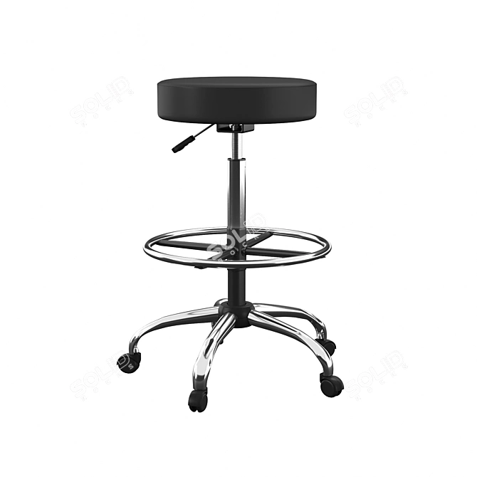 ErgoComfort Office Chair 3D model image 1