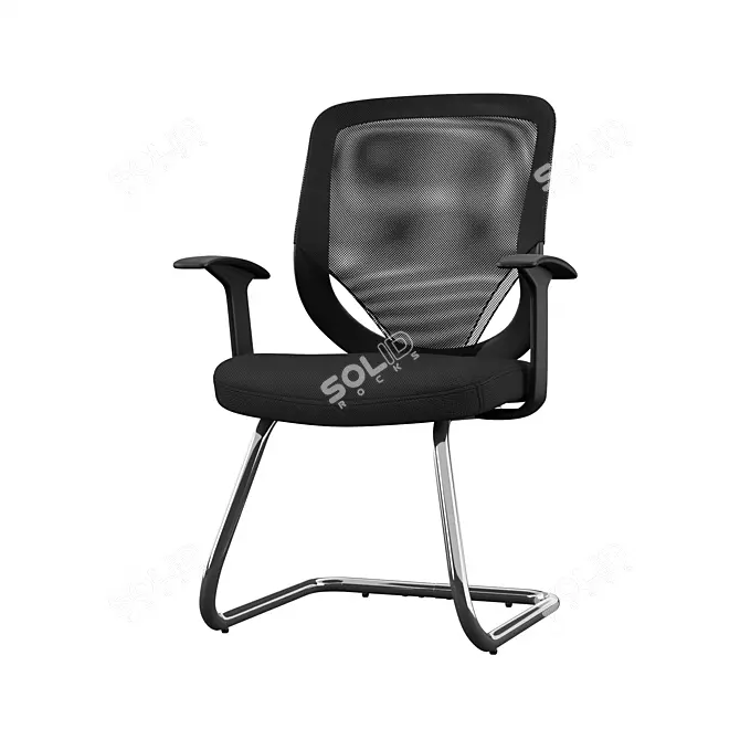 ErgoFlex Office Chair: Comfort & Style 3D model image 1