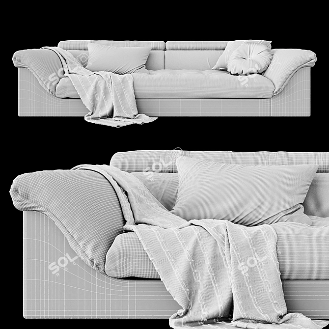 Vosart WEST 5: Sleek and Stylish Modern Design 3D model image 3