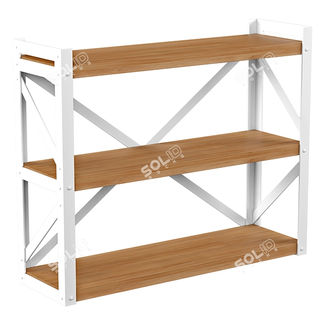 Suspended Kitchen Shelf - Noodles & Noodles 3D model image 2