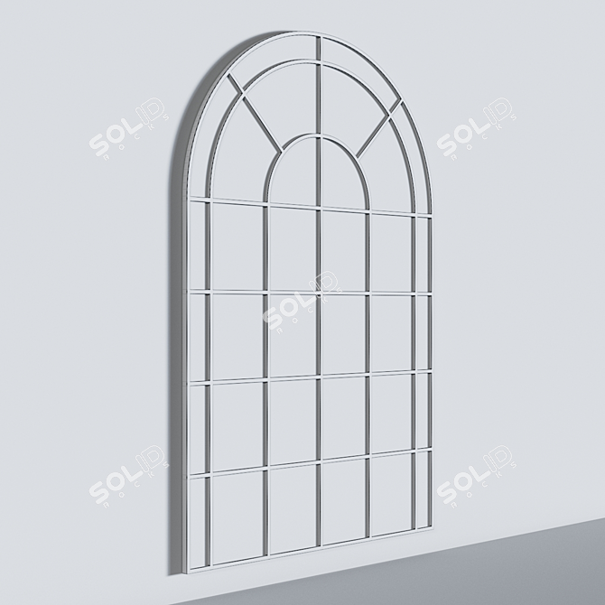 Elegant Grantola Arch Mirror 3D model image 3
