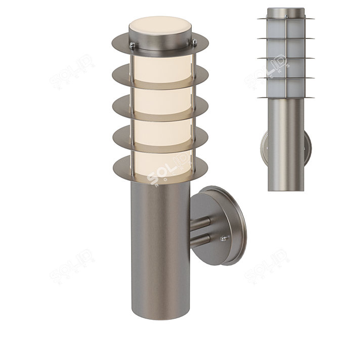 DeMarkt Pluto Outdoor Light 3D model image 1