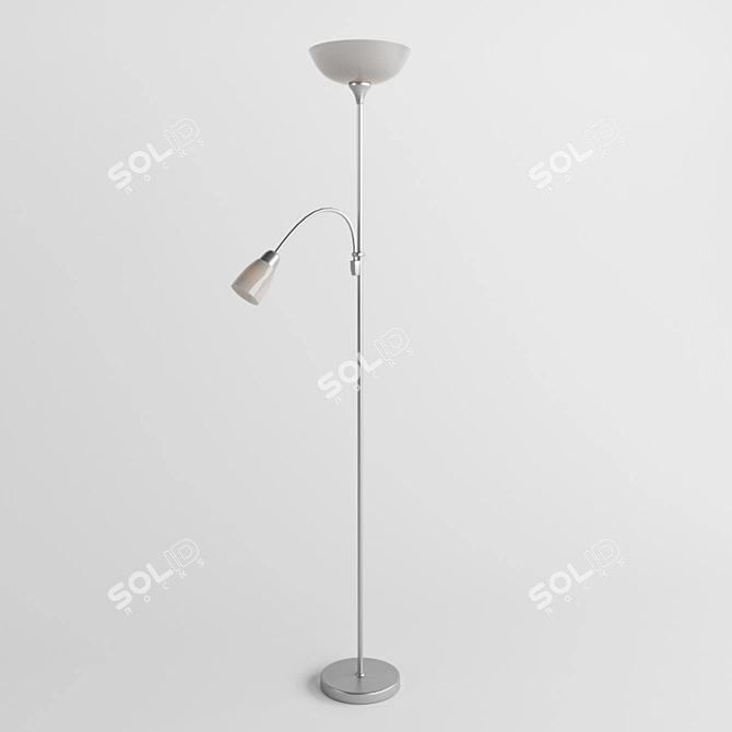 Elegant Torchere ODEON Light 3D model image 1