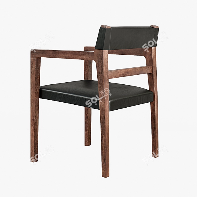Ritzwell JK Chair - Elegant and Comfortable 3D model image 2