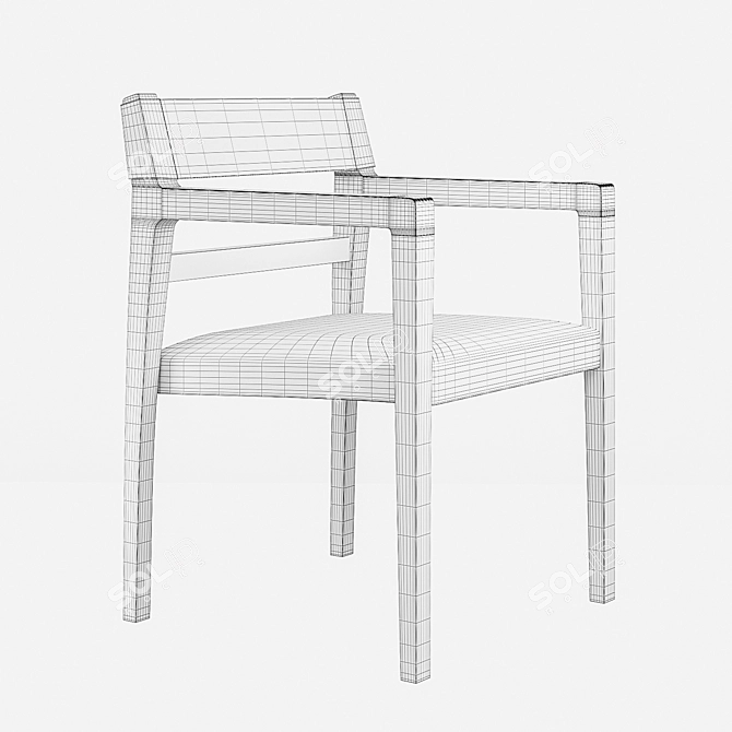 Ritzwell JK Chair - Elegant and Comfortable 3D model image 3