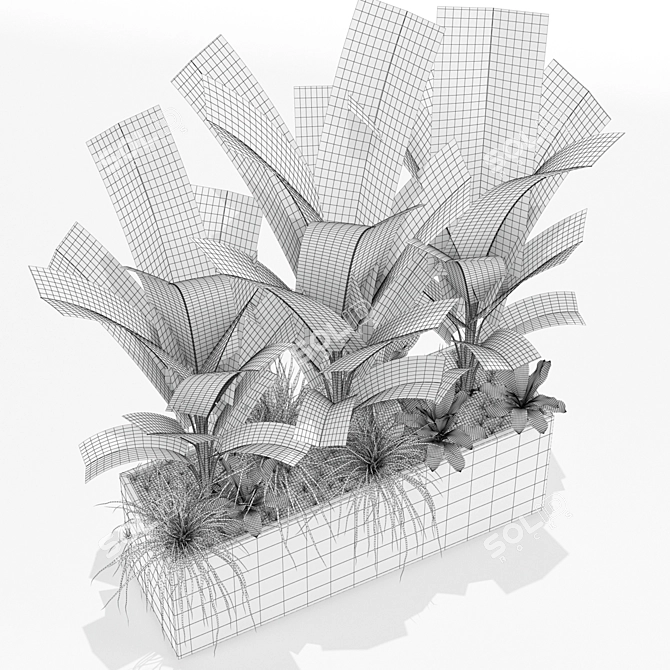 Nature's Bounty: 150 Diverse Plants 3D model image 3