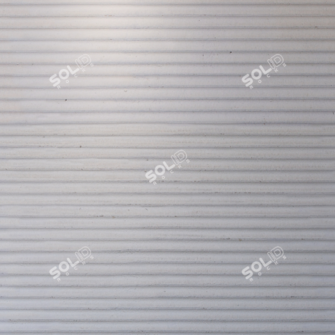 Fluted Wall Texture - High Resolution and Detail 3D model image 3