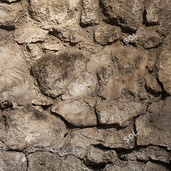 Seamless Stone Texture 4096x4096 3D model image 3