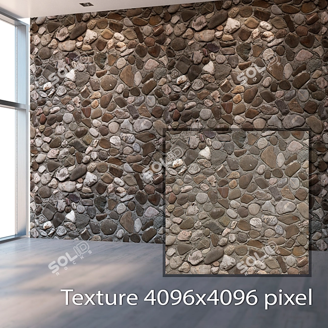 Seamless Stone Texture - High Resolution 3D model image 2