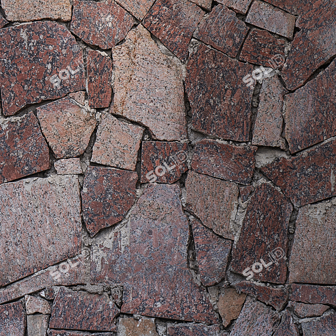 Title: Seamless Granite Texture - High Resolution & Detailed 3D model image 3